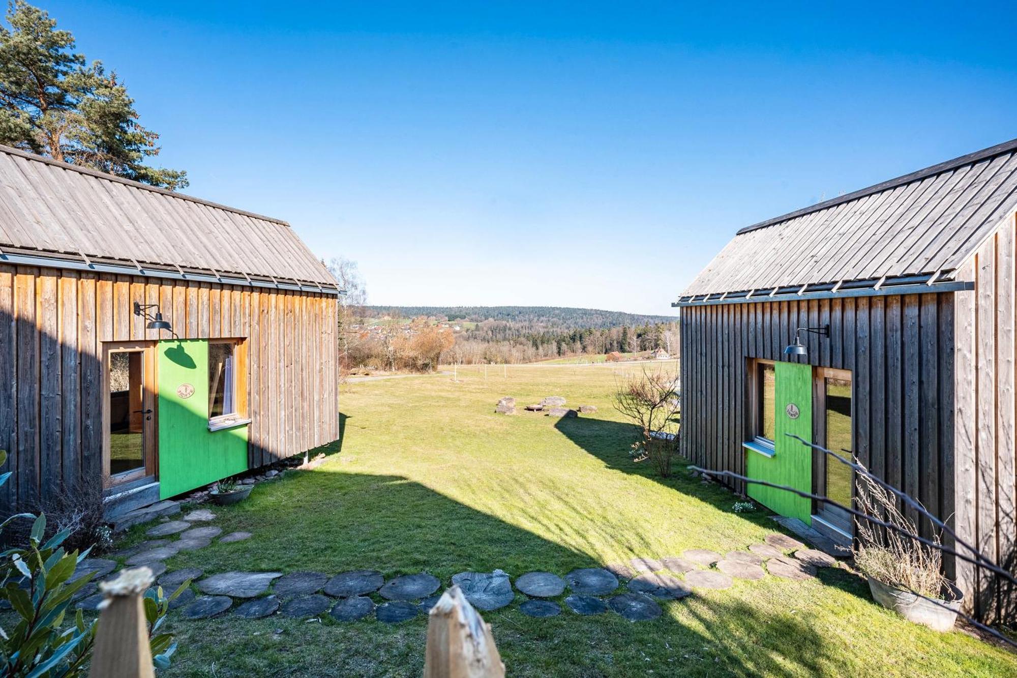 Tiny Houses Der Dorfscheune Bieselsberg Exterior foto